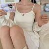 2074# Camisola sem costura, laço, costas bonitas, ajuste fino, emagrecedor, roupa externa, roupa interna, roupa íntima que não agride a pele para mulheres