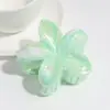Presilha de Borboleta Dupla Camada Doce Elegante Gradiente Sizzy Versátil para Mulheres Acessórios de Cabelo Pinça de Cabelo Disco Nicho Moda