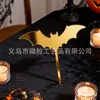 Murciélago de Halloween Marcado Láser Acrílico de Doble Capa Inserto para Pastel Fiesta de Postres Suministros para Fiestas Descuento por Cantidad Grande