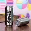Nueva lata de refresco Taza de Cola aislamiento al vacío conservación del frío Taza de moda creativa taza de acero inoxidable con pajilla en stock logo