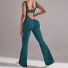 Macacão de Yoga Peça Única Personalizado para Mulheres, Sem Mangas, Costas Nuas Sexy, Body Justo Levanta Bumbum Fitness, Macacão de Yoga