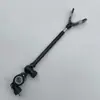 Soporte para caña de pescar Montado en la parte trasera Telescópico de 3 secciones Antena de torreta montada en la parte trasera con cubierta luminosa Accesorios para equipo de pesca montados en la parte trasera