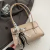 Bolso de mujer de alta gama 2026 nuevo de moda versátil para el día a día bolso de axila bolso de hombro simple de gran capacidad