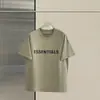 Essenciais de Verão Kareem Marca Tendência Névoa Manga Curta Masculina e Feminina Solta Casual Gola Redonda Estilo Americano Camiseta