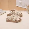 Sandálias Turbante para Meninas Estilo Doce Princesa Solado Macio Sapatos para Bebê Engatinhando 0-3 Anos Sapatos de Bebê Sandálias Ultraleves Tendência