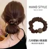 Elástico de Cabelo Dopamine Blue Star para Mulheres, Elástico de Alta Elasticidade para Rabo de Cavalo Alto, Corda de Cabelo Doce Durável de Alta Elasticidade para Bebê