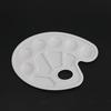 Atacado pintura infantil paleta de plástico hand-held pintado oval linha paleta Wei Zhuang cor mistura suprimentos