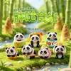 Nueva Caja Misteriosa Familia Panda Zuanzuan Juguete Creativo de Moda Figura Regalo Cultural y Creativo Decoración de Escritorio Regalo para Niños