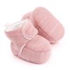 Cubrezapatos de invierno zapatos de algodón zapatos de bebé velcro suelas blandas zapatos para niños pequeños zapatos altos para bebés 2535