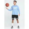 Pantalones Cortos Deportivos de Comercio Exterior Transfronterizos Personalizados, Pantalones Cortos de Fitness de Malla Falsos de Dos Piezas para Hombre, Forro Interior Transpirable, Pantalones Ajustados para Correr