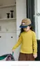 Ropa para Niños Mianbaizai Otoño/Invierno 2026 Nueva Camisa Térmica de Terciopelo Solar Cepillado con Cuello Alto Esencial para Vestir por Capas