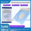 Atacado descartável tapete de toalete de viagem revestido de papel higiênico de polpa de madeira tapete de papel higiênico assento de vaso sanitário papel real fabricantes atacado