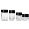 Botella de Vidrio Transparente Botella para Crema 50g Botella para Crema de Ojos Botella Dispensadora de Cosméticos 20g Botella para Crema Facial Botella Dispensadora de Vidrio Portátil