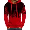 Moletom com estampa splash-ink europeu e americano transfronteiriço para homens, pulôver esportivo liso, suéter de lã para outono e inverno, fornecimento direto da fábrica