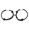 Pulsera de Aleación Magnética para Joyería Transfronteriza Hecha a Mano con Cuerda Trenzada Diseño Nicho Joyería para Parejas Pulsera Estilo Frío ins