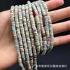 Piedra natural Espaciador 2*4 cuentas tubulares espaciadoras cuentas sueltas accesorios para joyería DIY espaciador de cuentas hecho a mano accesorios cilíndricos