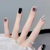 Unhas Usáveis Sexy Flash Personalizadas, Unhas Postiças de Alto Padrão, Adesivos de Nail Art Usáveis Gelo-Transparente, Adesivos de Nail Art Mais Vendidos, Produtos Acabados