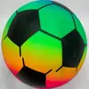 Pelota impresa de colores de 9 pulgadas, pelota saltarina de juguete para niños, pelota saltarina de jardín de infantes