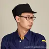 Gorra de Trabajo para Taller de Fábrica Transfronterizo con Visera, Gorro de Cocina con Texto Impreso, Gorro a Prueba de Polvo, Gorro con Red Anti-Caída de Cabello, Gorra de Trabajo de Chef