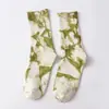 Calcetines Tie-dye Calcetines de Algodón para Hombre Calcetines de Longitud Media Personalizados para Pareja Moda Calcetines de Algodón Degradados Medias Deportivas de Alto Rendimiento para Mujer