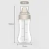 Molho para Salada Ketchup Frasco para Molho de Apertar Cozinha com Tampa contra Poeira Frasco para Condimentos Cinco Furos Escala Frasco para Molho de Apertar para Alimentos
