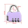 Cerradura de Contraseña Jike Cerradura Pequeña para Puerta de Gabinete Doméstico Candado Antirrobo para Maleta Mini Candado para Cestas de Coche y Cestas