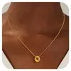 Europeo y Americano Transfronterizo Más Vendido Latón Electrochapado en Oro Real Moda y Diseño Creativo Colgante de Girasol Collar para Mujer