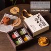 Caja de Pasteles de Luna del Festival del Medio Otoño 2026 Estilo Chino Hecho a Mano Pasteles de Luna Sueltos Estilo Nacional Caligrafía Caja de Regalo Portátil Caja de Empaque de Pasteles de Yema de Huevo