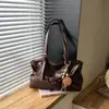 Bolsa Tote Transfronteiriça Retrô Maillard 2026 Outono/Inverno Nova Tendência Fashionável Nicho Simples para o Dia a Dia