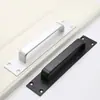 Manija de Puerta sin Taladro, Manija de Puerta de Aleación de Aluminio, Manija de Puerta de Balcón de Acero Plástico Montada en Superficie, Manija de Puerta Corredera, Manija de Puerta de Habitación Manija de Puerta de Madera