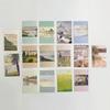 15 Pinturas Famosas en Tarjeta Decorativa Nórdica Pared Dormitorio Tarjeta Postal Marco de Fotos Tarjeta Decorativa de Pared
