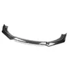 Modificación de Coche Universal Patrón de Fibra de Carbono Spoiler Frontal para Cívic de Décima Generación, Lip Frontal Dedicado para Parachoques, Protector de Esquina Anticolisión, Parachoques Delantero