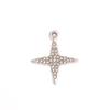 Pingente Acessórios Estrela do Mar Diamante Quatro Pontas Pingente Pequeno Acessórios de Joalheria Liga DIY Pulseira Colar Material de Vestuário