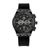 Comercio exterior popular reloj para hombre ocio deportes correa de silicona escala calendario reloj para hombre tendencia de negocios reloj de cuarzo