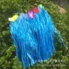 Día del Trabajo disfraz de mascarada traje de actuación traje de actuación para baile hula hawaiano traje para niños Guirnalda falda de hierba al por mayor