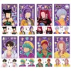 Adesivos de Troca de Rosto de Grupo de Meninas Caçadoras de Demônios Transfronteiriças Desenho Animado Impermeável Adesivos de Quebra-Cabeça DIY Adesivos Criativos Kpop para Crianças Personalização
