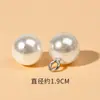 Botões de Pérola, Botões Escuros de Ilhós de Alto Brilho Estilo Chanel, Botões de Camisa com Haste de Metal, Botões Decorativos para Cheongsam, Acessórios para Suéteres e Casacos