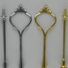 Suporte Pequeno para Prato de Bolo em Forma de Coroa Liga de Zinco Pendurador de Prato de Frutas Ferragens Suporte para Prato Prato Dim Alça para Prato de Frutas