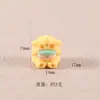 Mini Estrella de la Suerte Resina Lindo Pequeño Lindo Dibujo Animado Creativo Juguete Pequeño Adorno DIY Accesorios para Transmisión en Vivo