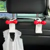 Lindo Gancho para Asiento de Coche con Forma de Moño, Gancho de Almacenamiento para el Interior del Coche, Gancho Organizador Creativo para el Asiento Trasero