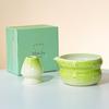 Exclusivo Transfronterizo Tazón Japonés de Matcha con Pico de Amazon Juego de Accesorios para Juego de Té Soporte para Batidor de Té Ceremonia del Té Japonesa