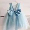 Vestido de Menina, Vestido de Princesa, Vestido de Dama de Honra de Casamento de Florista de Um Ano de Idade para Bebê Menina, Saia de Vestido de Performance de Passarela de Aniversário de Menina
