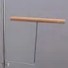 Loja de Roupas Rack para Calças de Modelo Masculino Rack para Sapatos Acessórios Cabide para Calças Suporte para Sapatos Dourado Prata Madeira Maciça Manequim de Roupa Acessórios