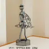 En stock músicos de hierro tocan metal artesanías de metal modelado de bandas decoración del hogar pequeños fabricantes de hierro al por mayor