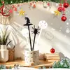 Taza de Bebida de Halloween de Amazon Palillo Acrílico Decoración de Vidrio para Fiesta Navideña de Cócteles de TikTok