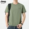 Camiseta de Manga Corta para Hombre con Cuello Redondo JEEP SPIRIT 2025 Verano Nueva Casual Delgada Deportiva Holgada Camiseta para Hombre