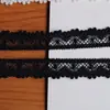D13 Renda Bordada com Linha de Seda Estreita Vazada Decoração de Grade Pequena com Linha de Seda Acessórios DIY para Roupas Largura 1cm
