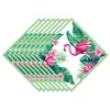 Decoração de Festa de Aniversário Bandeira Cenário de Festa Piquenique Adereços Guardanapos de Papel Descartáveis Pratos de Papel Copos de Papel