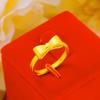 Nova moda Fox latão banhado a ouro anel mulheres imitação 24k anel de ouro Vietnã areia jóias de ouro atacado