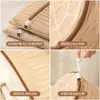 Bolsa de malla rayada para la colada, bolsa tridimensional para lavar zapatos, bolsa de lavandería, bolsa de malla, bolsa de lavado protectora, bolsa de lavandería para lavar ropa, dedicada para lavadoras